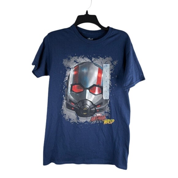 NWOT Marvel Avengers ANT-MAN & THE WASP Size Small Navy 100% Cotton - Picture 1 of 4
